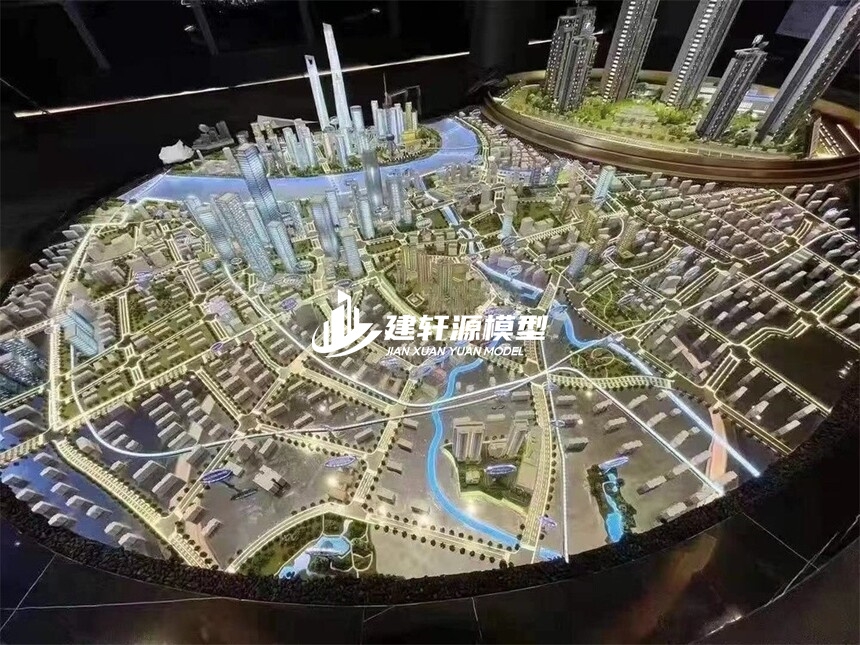 集贤规划模型制作
