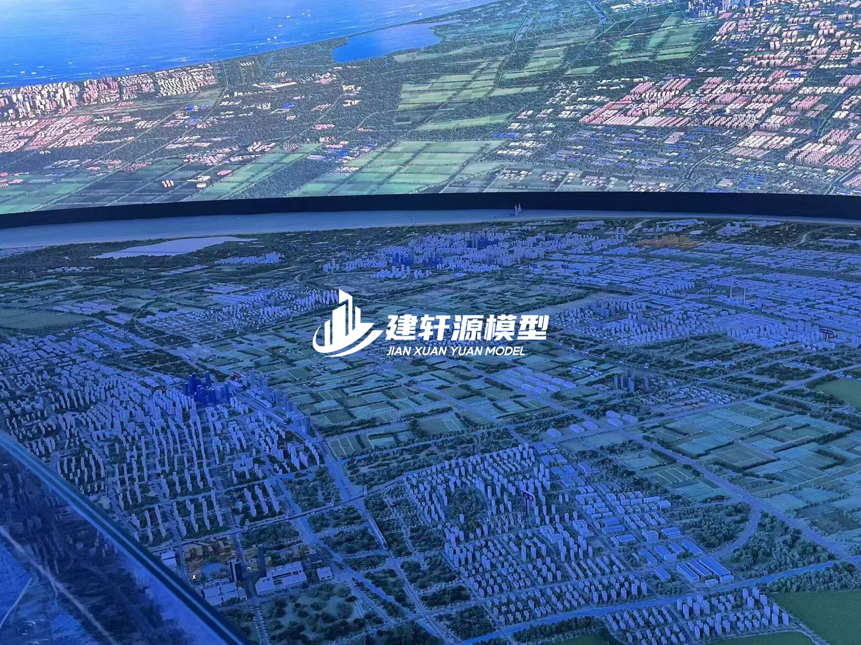 集贤城市规划模型制作