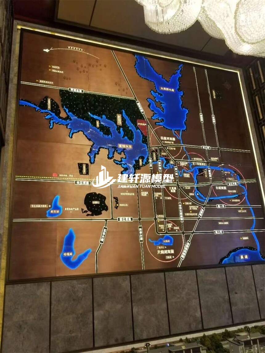 集贤区域壁挂模型制作