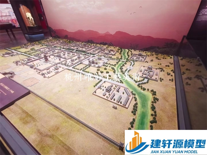 集贤微缩模型法门寺