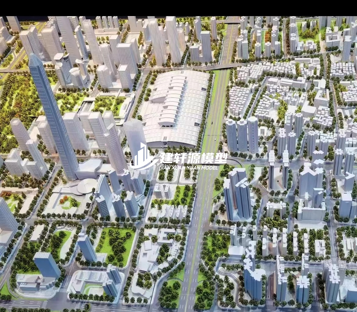 集贤城市规划模型