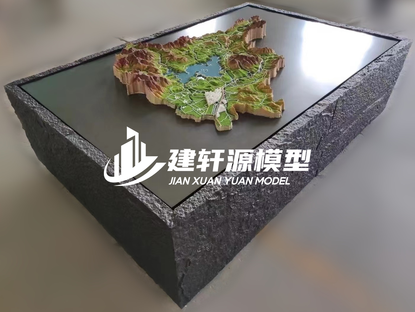集贤地貌模型制作
