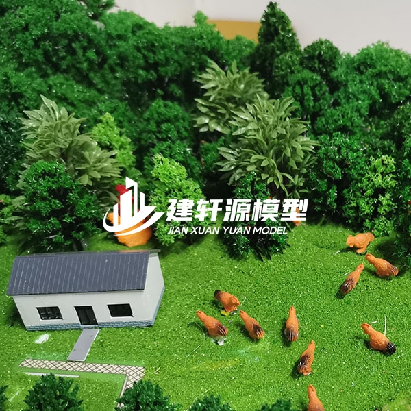 集贤智慧农场沙盘模型生产